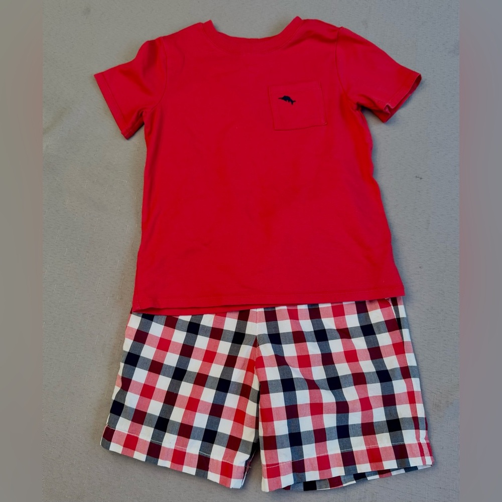 Tommy Bahama Red, White, & Blue Short Set